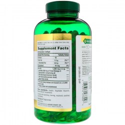 Состав Nature’s Bounty Fish Oil